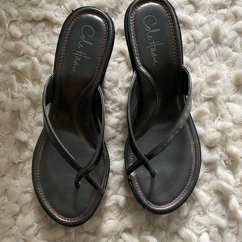 Black Cole Hann women’s size 8.5  sandals.